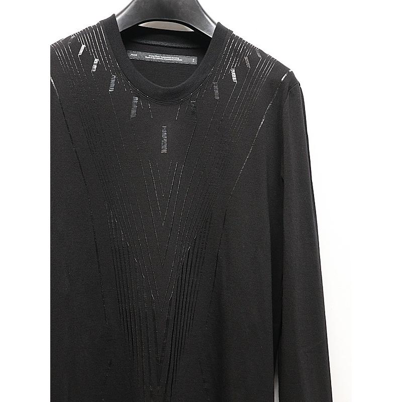 JULIUS・ユリウス/COTTON DRY JERSEY CUT & SEWN2/BLACK | JULIUS | 01