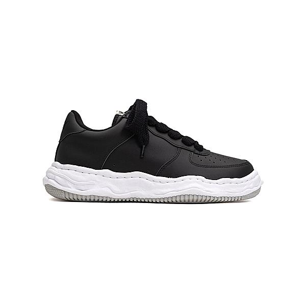 MAISON MIHARA YASUHIRO/WAYNE LOW/ original sole leather Low-Top sneaker/BLK | MAISON MIHARA YASUHIRO
