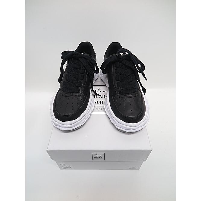 MAISON MIHARA YASUHIRO/WAYNE LOW/ original sole leather Low-Top sneaker/BLK | MAISON MIHARA YASUHIRO | 10