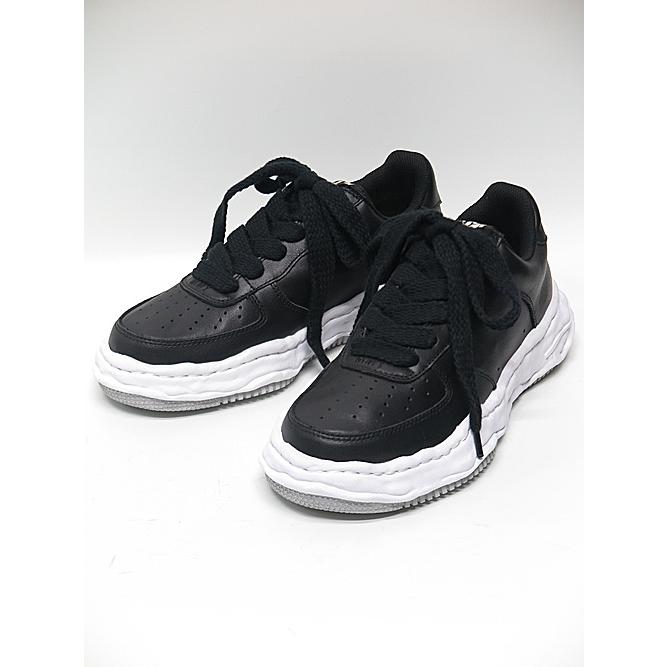 MAISON MIHARA YASUHIRO/WAYNE LOW/ original sole leather Low-Top sneaker/BLK | MAISON MIHARA YASUHIRO | 02