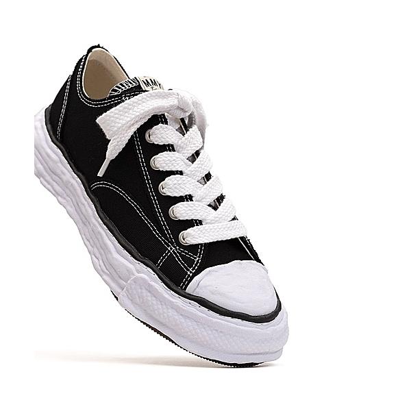 ミハラヤスヒロ　PETERSON 23 LOW CANVAS / ブラック43 Maison MIHARA YASUHIRO ミハラヤスヒロ PETERSON 23 ピーターソン23