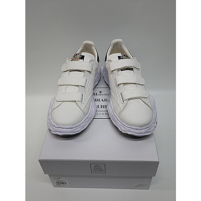 Maison MIHARA YASUHIRO・CHARLES/original sole canvas sneakers/WHTの画像