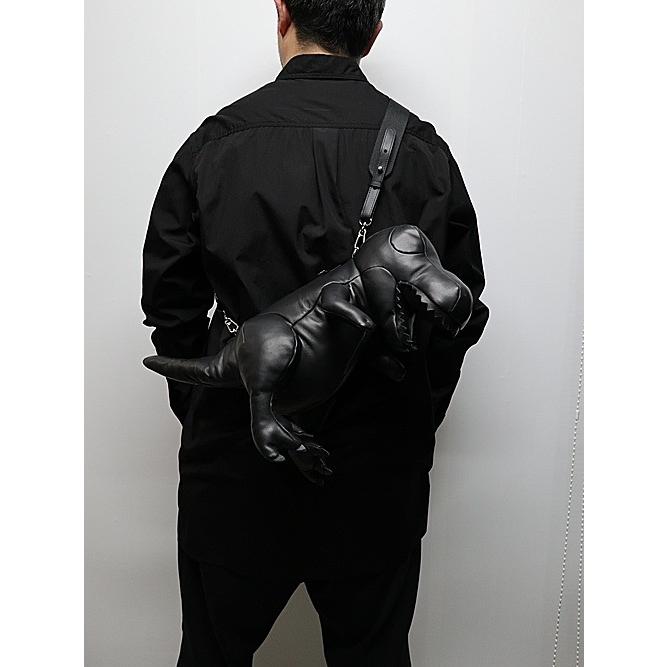 Maison MIHARA YASUHIRO/T-rex sholder bag-BLKの画像