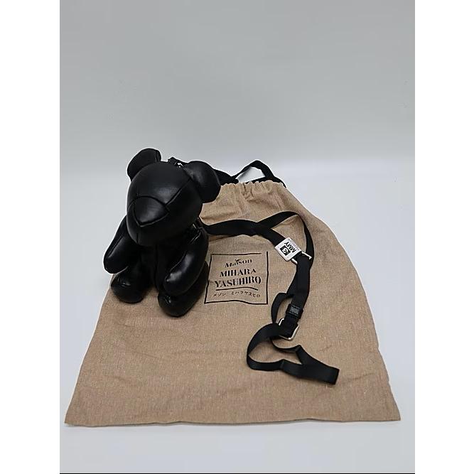Maison MIHARA YASUHIRO・SHEEP SKIN DOLLS BEAR MINIMINI BAG/BLK | MAISON MIHARA YASUHIRO | 06
