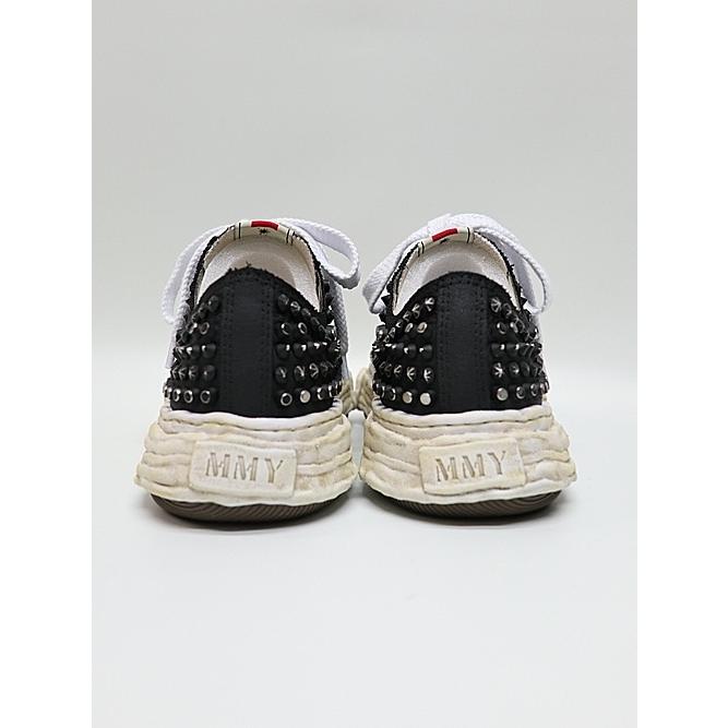 Maison MIHARA YASUHIRO・PETERSON 23 /Original Sole Studded Paint Canvas Low-Top Sneaker/BLACK | MAISON MIHARA YASUHIRO | 04