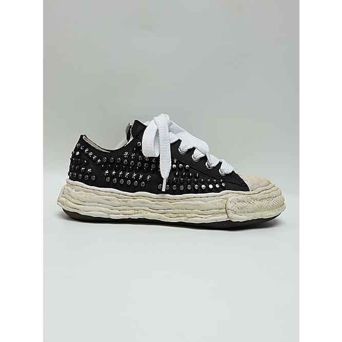 Maison MIHARA YASUHIRO・PETERSON 23 /Original Sole Studded Paint Canvas Low-Top Sneaker/BLACK | MAISON MIHARA YASUHIRO | 06