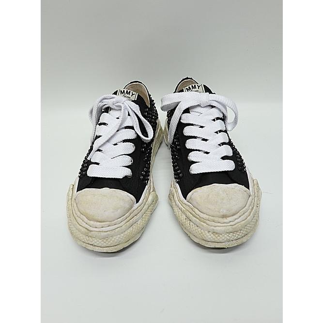 Maison MIHARA YASUHIRO・PETERSON 23 /Original Sole Studded Paint Canvas Low-Top Sneaker/BLACK | MAISON MIHARA YASUHIRO | 07
