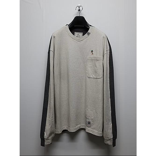 Maison MIHARA YASUHIRO・COMBINED LONG SLEEVES TEE/WHITE | MAISON MIHARA YASUHIRO