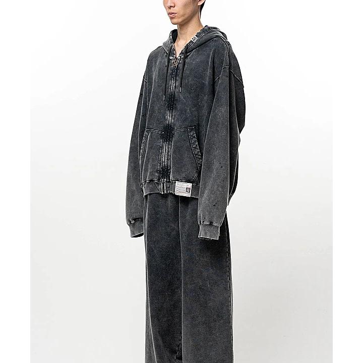 Maison MIHARA YASUHIRO・メゾン ミハラヤスヒロ/French Terry BLEACHED SWEAT PARKA/BLACK | MAISON MIHARA YASUHIRO | 11
