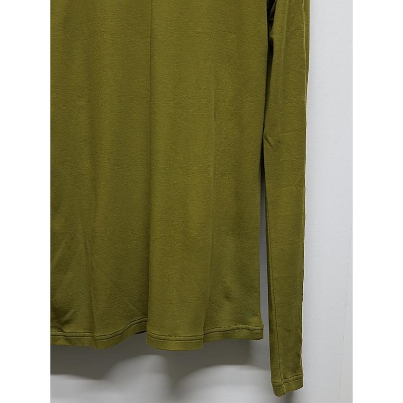 ATTACHMENT・アタッチメント/BRUSHED YARN SMOOTH SLIM FIT L/S TEE/D.YELLOW | ATTACHMENT | 04
