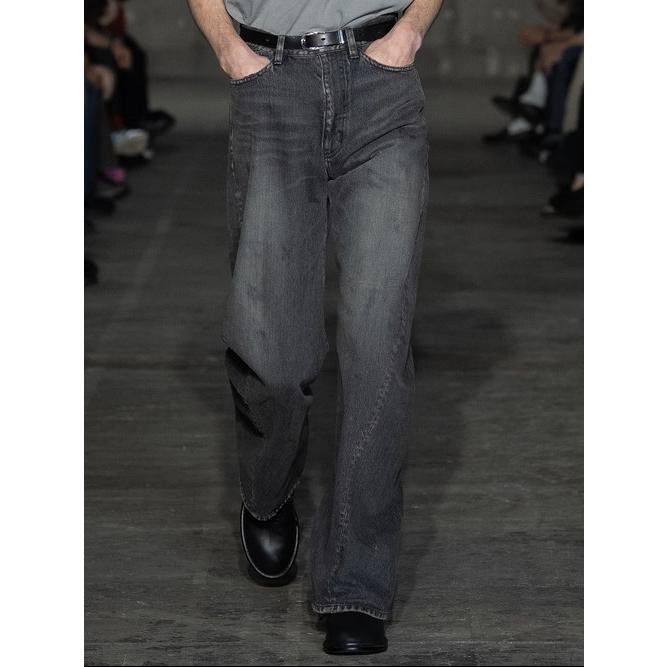ATTACHMENT（アタッチメント） /13OZ DENIM 3D JEANS/BLACK : OFFSIDE