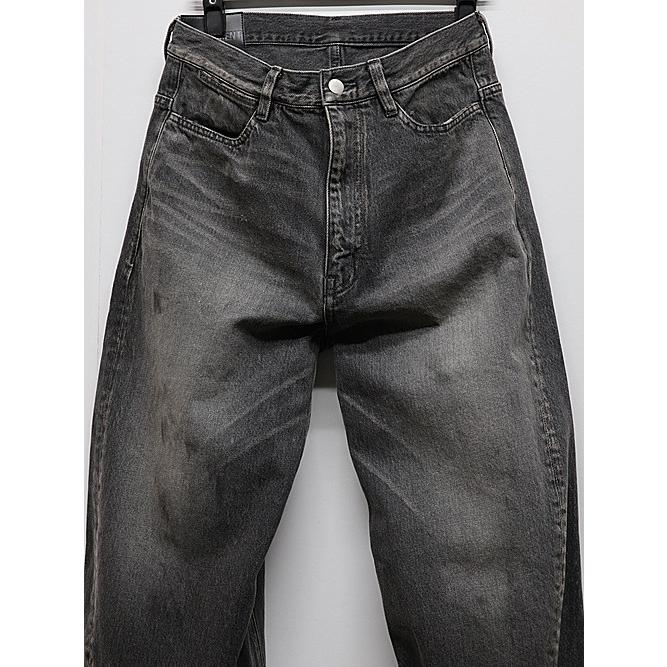 d*2様 Attachment アタッチメント JCUT ブラックジーンズ サイ ATTACHMENT（アタッチメント） /13OZ DENIM 3D JEANS/BLACK : OFFSIDE