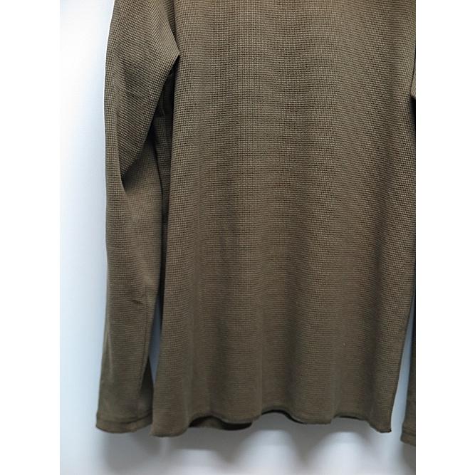 RESOUND CLOTHING・リサウンドクロージング/ST COTTON　waffle Thermal/KHAKI | RESOUND CLOTHING | 10