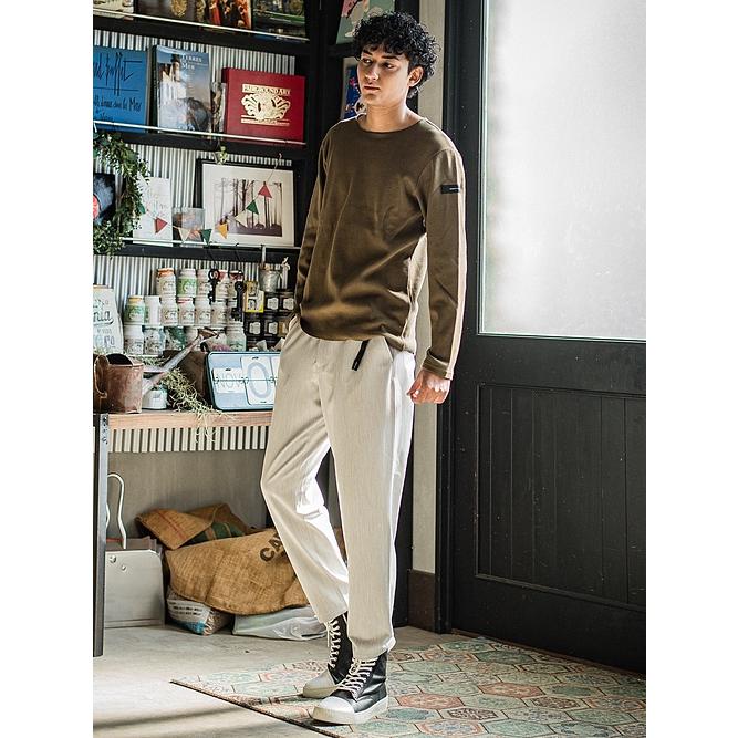RESOUND CLOTHING・リサウンドクロージング/ST COTTON　waffle Thermal/KHAKI | RESOUND CLOTHING | 14