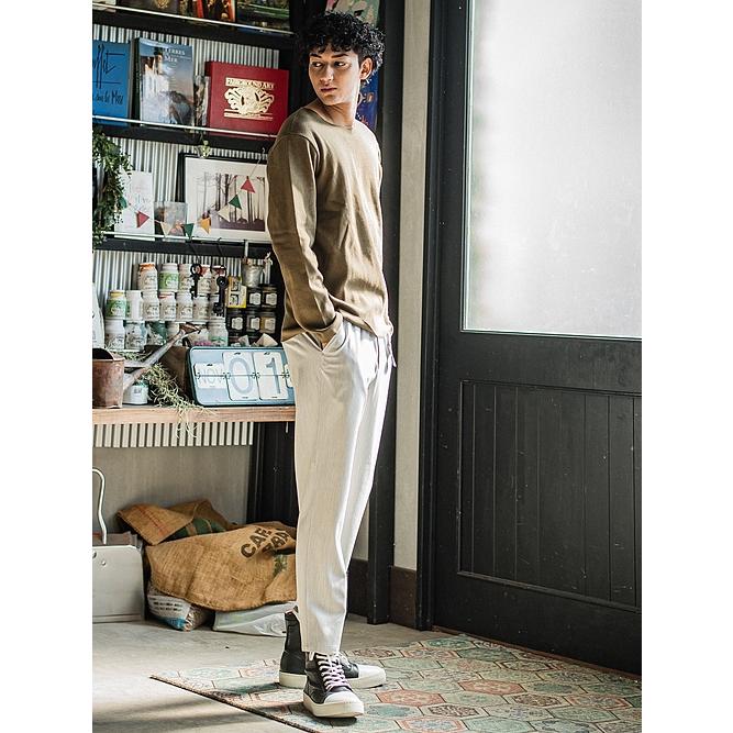 RESOUND CLOTHING・リサウンドクロージング/ST COTTON　waffle Thermal/KHAKI | RESOUND CLOTHING | 15