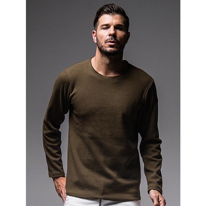 RESOUND CLOTHING・リサウンドクロージング/ST COTTON　waffle Thermal/KHAKI | RESOUND CLOTHING | 01