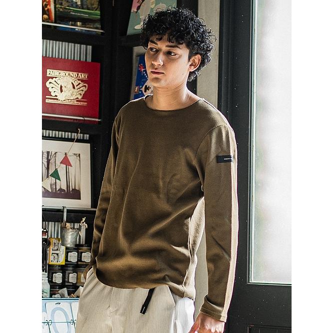 RESOUND CLOTHING・リサウンドクロージング/ST COTTON　waffle Thermal/KHAKI | RESOUND CLOTHING | 03