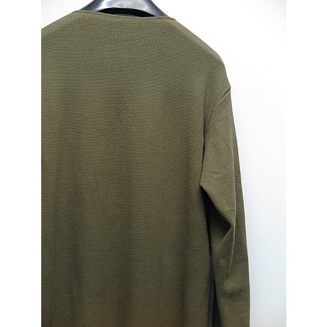 RESOUND CLOTHING・リサウンドクロージング/ST COTTON　waffle Thermal/KHAKI | RESOUND CLOTHING | 09