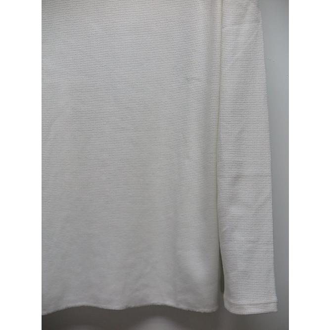RESOUND CLOTHING・リサウンドクロージング/ST COTTON　waffle Thermal/WHITE | RESOUND CLOTHING | 08
