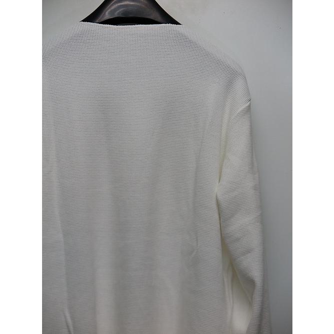 RESOUND CLOTHING・リサウンドクロージング/ST COTTON　waffle Thermal/WHITE | RESOUND CLOTHING | 09