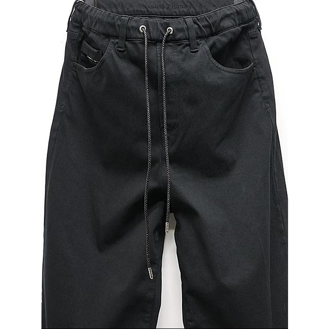 RESOUND CLOTHING・リサウンドクロージング/regular taperd KING DENIM JERSEY/BLACK | RESOUND CLOTHING | 05