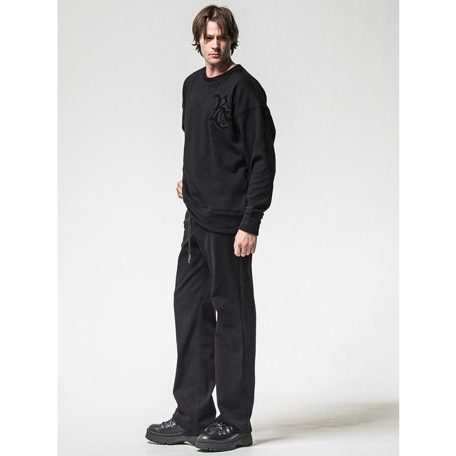 (予約品）12〜1月入荷予定/38TH RESOUND CLOTHING・リサウンドクロージング/regular taperd KING DENIM JERSEY/BLACK | RESOUND CLOTHING | 06