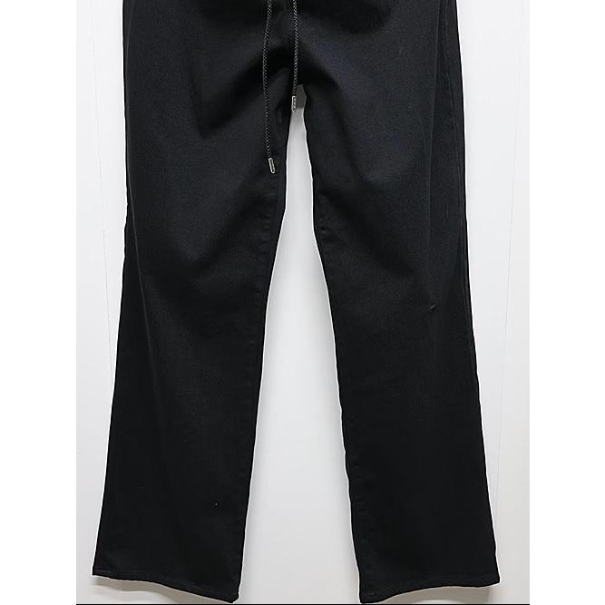 RESOUND CLOTHING・リサウンドクロージング/regular taperd KING DENIM JERSEY/BLACK | RESOUND CLOTHING | 06