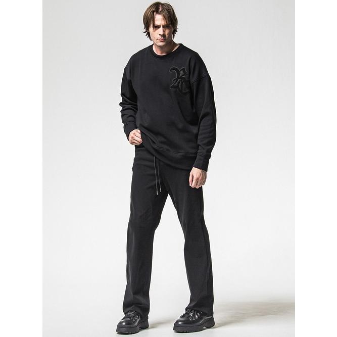 (予約品）12〜1月入荷予定/38TH RESOUND CLOTHING・リサウンドクロージング/regular taperd KING DENIM JERSEY/BLACK | RESOUND CLOTHING | 07