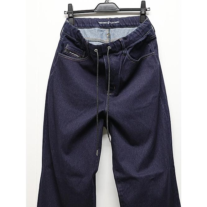 RESOUND CLOTHING・リサウンドクロージング/regular taperd KING DENIM JERSEY/INDO/W | RESOUND CLOTHING | 06