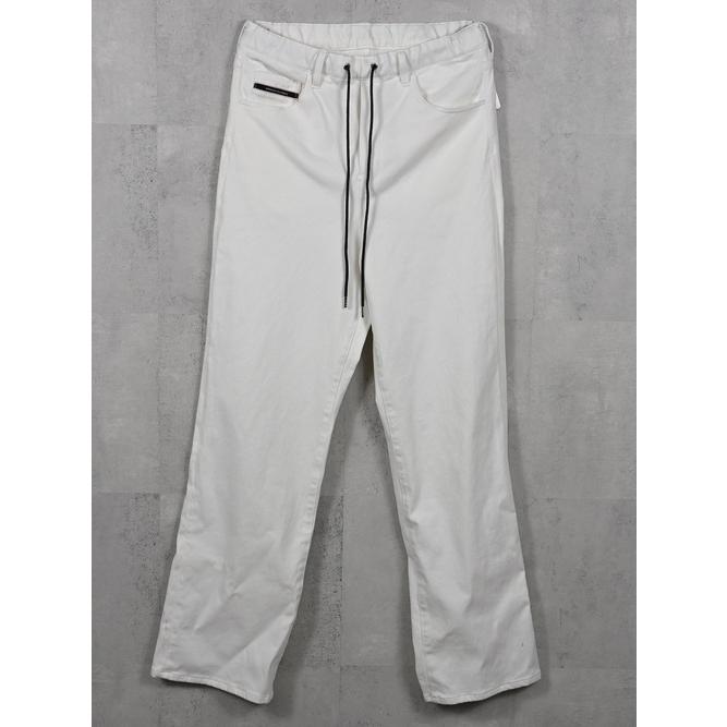 (予約品）12〜1月入荷予定/38TH RESOUND CLOTHING・リサウンドクロージング/regular taperd KING DENIM JERSEY/WHITE | RESOUND CLOTHING | 08