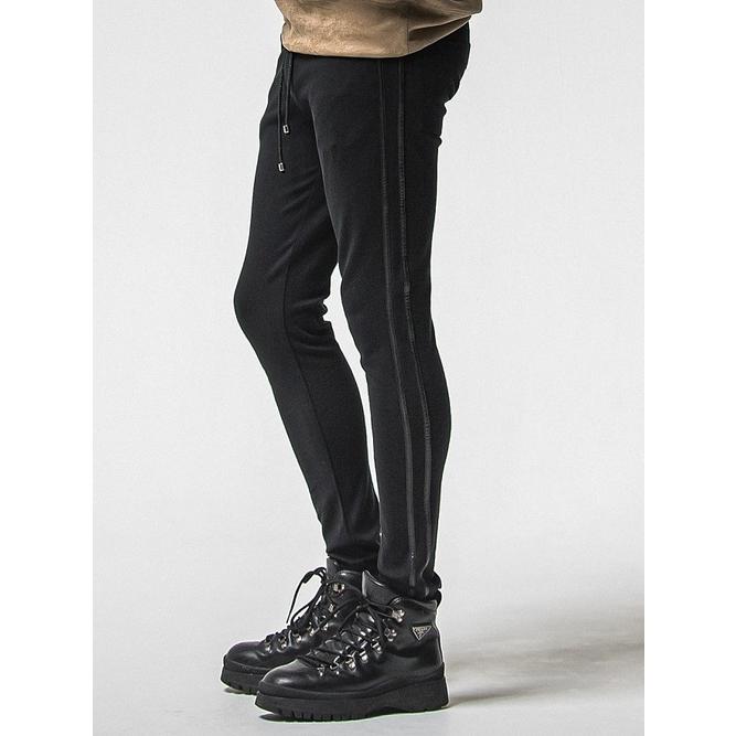 (予約品）1〜2月入荷予定/38TH RESOUND CLOTHING・リサウンドクロージング/SUPER TIGHT TAPERD Blind LINE PT/BKLBK | RESOUND CLOTHING