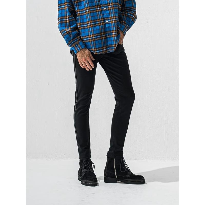 (予約品）1〜2月入荷予定/42TH RESOUND CLOTHING・リサウンドクロージング/SUPER TIGHT TAPERD Blind LINE PT/BKLBK | RESOUND CLOTHING | 01