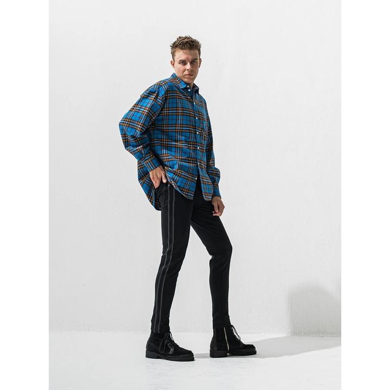 (予約品）1〜2月入荷予定/42TH RESOUND CLOTHING・リサウンドクロージング/SUPER TIGHT TAPERD Blind LINE PT/BKLBK | RESOUND CLOTHING | 08