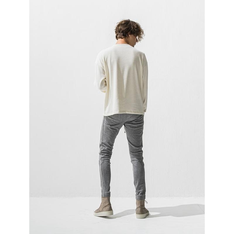 (予約品）1〜2月入荷予定/42TH RESOUND CLOTHING・リサウンドクロージング/SUPER TIGHT TAPERD Blind LINE PT/GREYSILVER | RESOUND CLOTHING | 08
