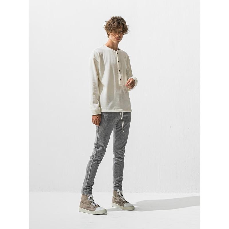 (予約品）1〜2月入荷予定/42TH RESOUND CLOTHING・リサウンドクロージング/SUPER TIGHT TAPERD Blind LINE PT/GREYSILVER | RESOUND CLOTHING | 09