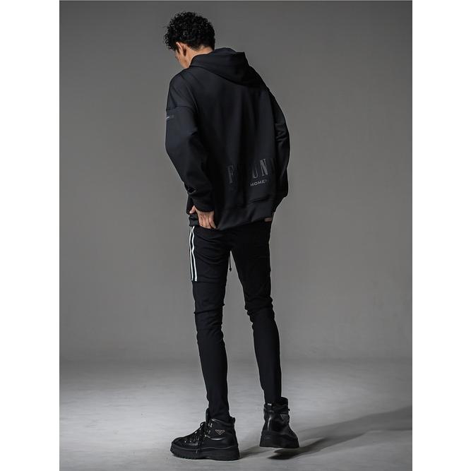 RESOUND CLOTHING・リサウンドクロージング/SUPER TIGHT TAPERD Johnson LINE NYLON PT/BKWH | RESOUND CLOTHING | 12