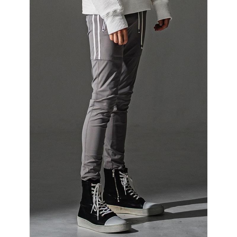 (予約品）8〜9月入荷予定/41TH RESOUND CLOTHING・リサウンドクロージング/SUPER TIGHT TAPERD Johnson LINE NYLON PT/GREYWH | RESOUND CLOTHING | 03