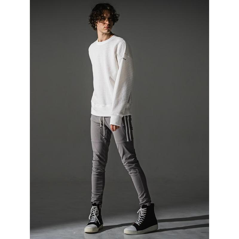 (予約品）8〜9月入荷予定/41TH RESOUND CLOTHING・リサウンドクロージング/SUPER TIGHT TAPERD Johnson LINE NYLON PT/GREYWH | RESOUND CLOTHING | 04