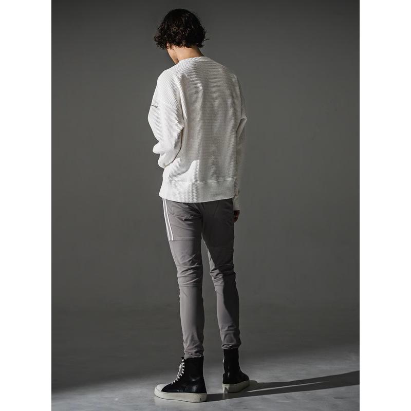 (予約品）8〜9月入荷予定/41TH RESOUND CLOTHING・リサウンドクロージング/SUPER TIGHT TAPERD Johnson LINE NYLON PT/GREYWH | RESOUND CLOTHING | 06