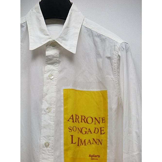 nude:masahiko maruyama シャツ nude:masahiko maruyama LOW-COLLAR SHIRT (NU-1266 OFF WHITE