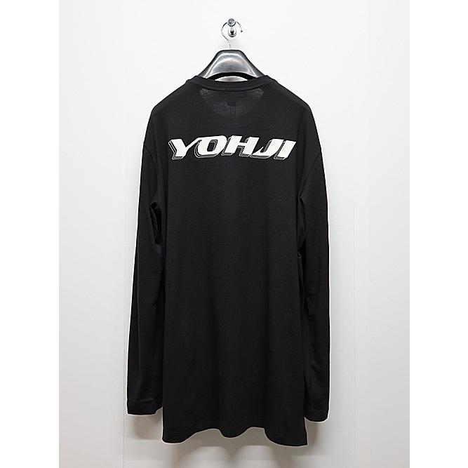 Y-3・ワイスリー/DROP 1 U GRAPHIC LS TEE/BLACK | Y-3