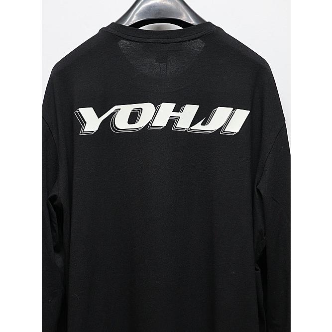 Y-3・ワイスリー/DROP 1 U GRAPHIC LS TEE/BLACK | Y-3 | 01