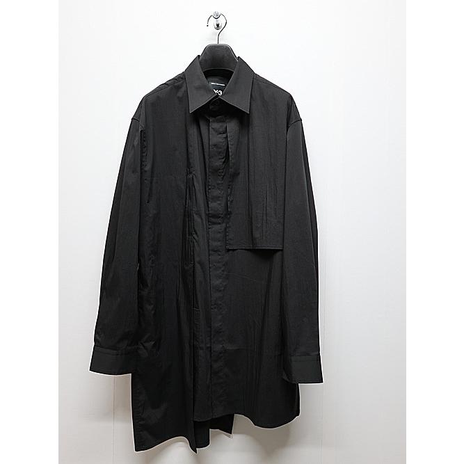 Y-3・ワイスリー/COTTON SHIRT/BLACK | Y-3