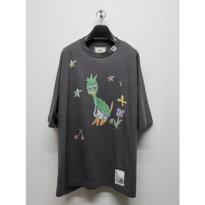 Maison MIHARA YASUHIRO・LEON KIDS DOODLE TEE/BLACK | MAISON MIHARA YASUHIRO
