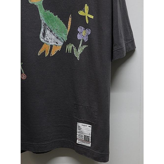 Maison MIHARA YASUHIRO・LEON KIDS DOODLE TEE/BLACK | MAISON MIHARA YASUHIRO | 02