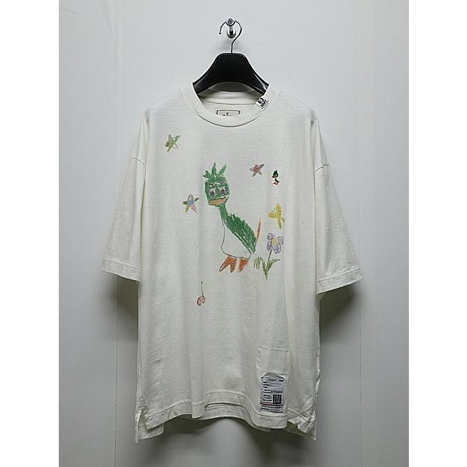Maison MIHARA YASUHIRO・LEON KIDS DOODLE TEE/WHITE | MAISON MIHARA YASUHIRO