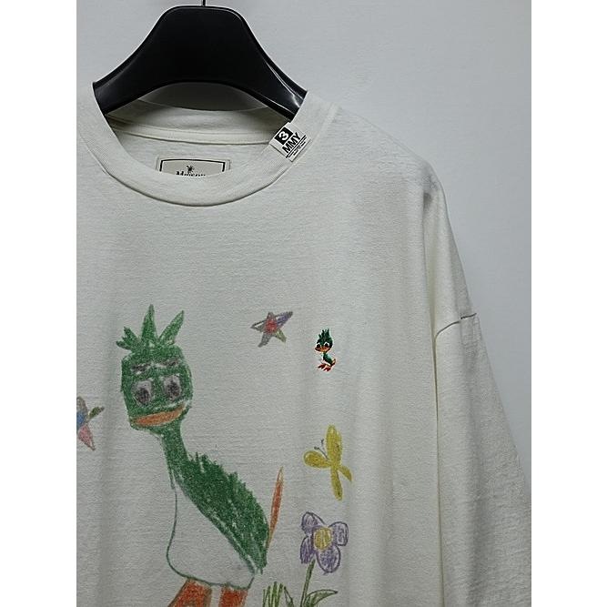Maison MIHARA YASUHIRO・LEON KIDS DOODLE TEE/WHITE | MAISON MIHARA YASUHIRO | 01