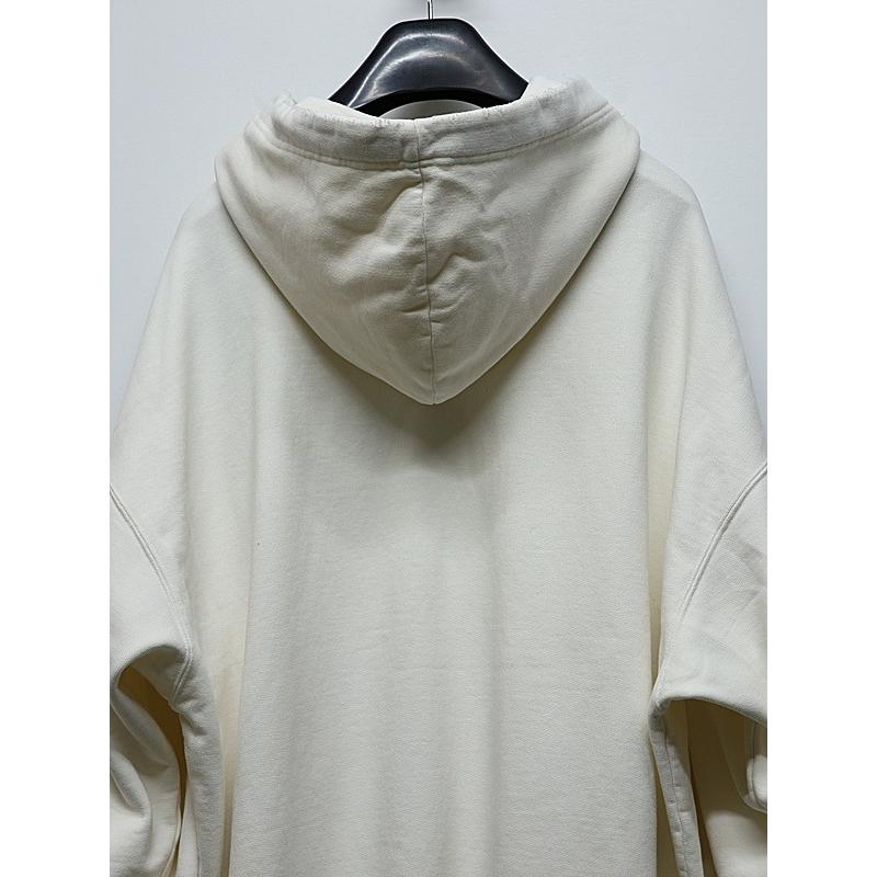 Maison MIHARA YASUHIRO・メゾン ミハラヤスヒロ/French Terry DON'T TAG ME. SWEAT HOODIE/WHITE | MAISON MIHARA YASUHIRO | 03