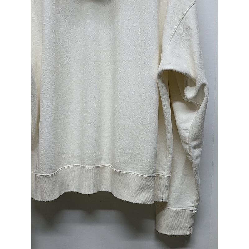 Maison MIHARA YASUHIRO・メゾン ミハラヤスヒロ/French Terry DON'T TAG ME. SWEAT HOODIE/WHITE | MAISON MIHARA YASUHIRO | 04
