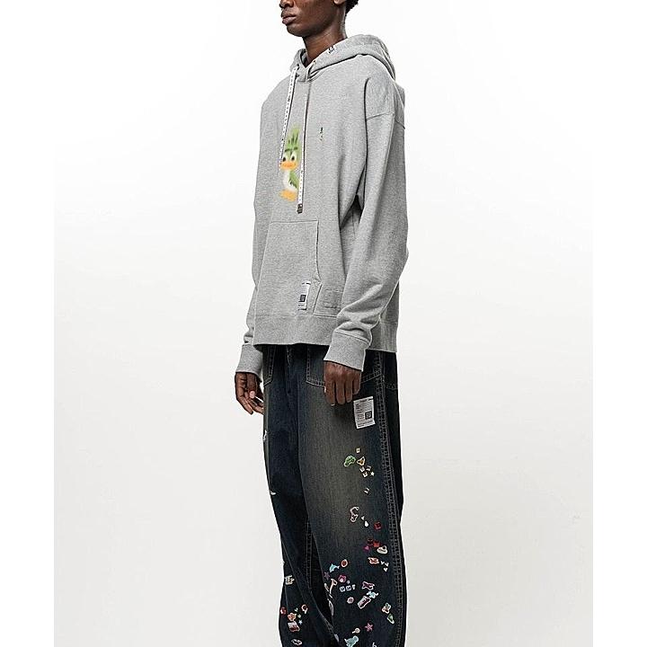 Maison MIHARA YASUHIRO・メゾン ミハラヤスヒロ/French Terry LEON PRINTED SWEAT HOODIE/GRAY | MAISON MIHARA YASUHIRO | 11
